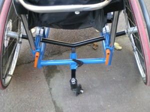 Photo du chassis du fauteuil Isysport de Tween