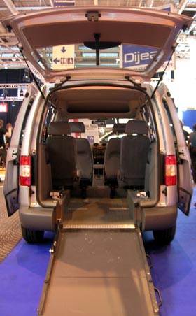 Image : Caddy décaissé par Dijeau.