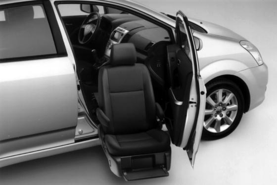 Image : Siège articulé Toyota.