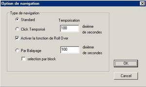 Le clavier virtuel Clavicom en réglage