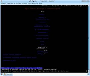 lynx, le navigateur textuel web le plus connu