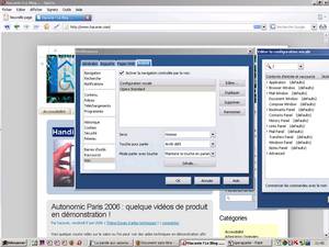 reglage de la synthèse vocale de Opera