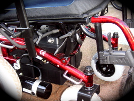 Le chassia arrière du speedo