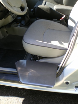 photo du plateau de transfert de Lenoir lors de l'essai