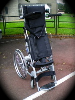 L'action vertic de Invacare lors de l'essai à hacavie