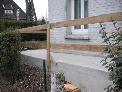 photo : l'accès à la rampe d'accès