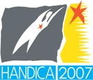 Le logo du salon Handica 2007