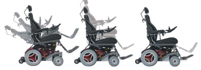 Photo du fauteuil c350 de Permobil