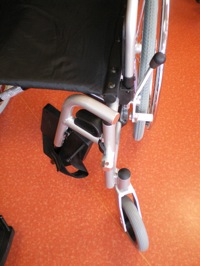Photo du chassis du fauteuil Excel g3  en noir