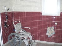 La maison vu du trottoir d'en face