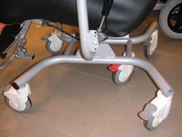 La base du siège coquille Attitude