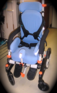 Photo de l'embase de la poussette Chunc