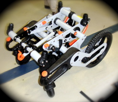 Photo de l'embase de la poussette Chunc