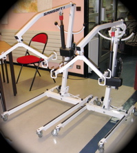 Le samsoft lors de l'essai dans nos locaux