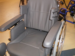 Photo de l'assise du fauteuil Triton