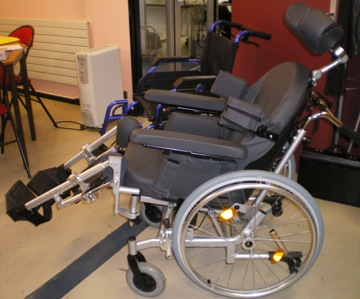 Photo de face du fauteuil Triton