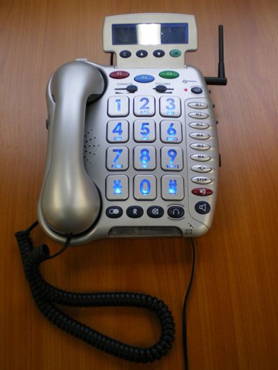 Photo du téléphone cl 600 lors de l'essai à Hacavie