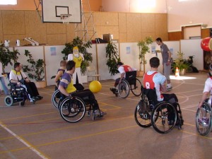 poussball Photo du poussball en cours de match