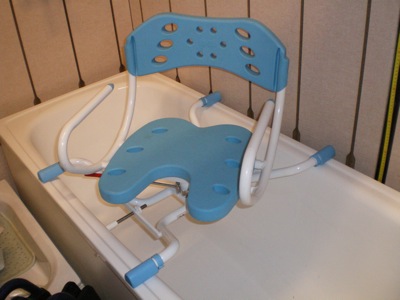 Achat fauteuil de bain pivotant